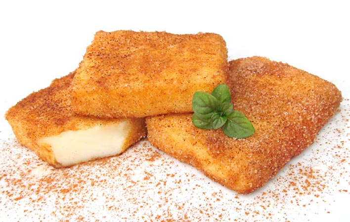 La leche frita es un postre típico de la cocina española, especialmente en la región de Asturias. 